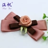 Premium handcrafted flower bow tie, bow stud beaded collar flower, retro tie, bow tie accessory, fashionable and versatile Specification image